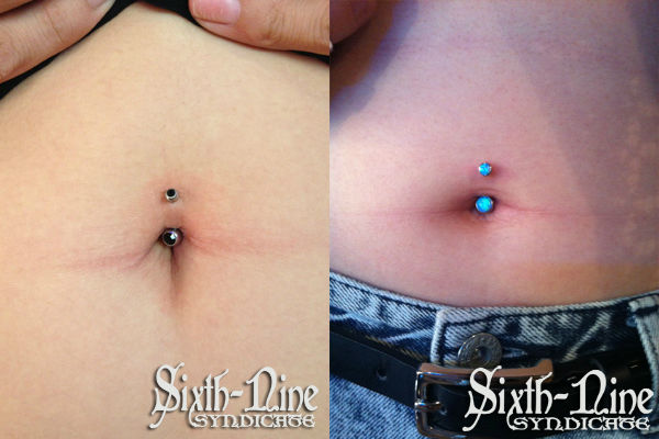 おへそのピアス